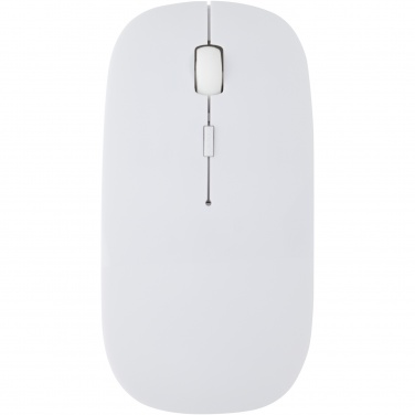 Logo trade promotional products image of: Menlo RCS recycled plastic wireless mouse 