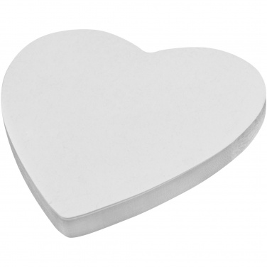 Logotrade promotional products photo of: Sticky-Mate® heart-shaped recycled sticky notes