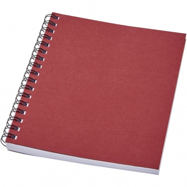 Logo trade promotional gift photo of: Desk-Mate® A6 colour spiral notebook