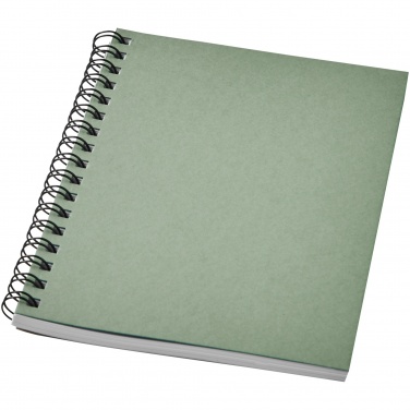 Logo trade promotional products image of: Desk-Mate® A6 colour spiral notebook