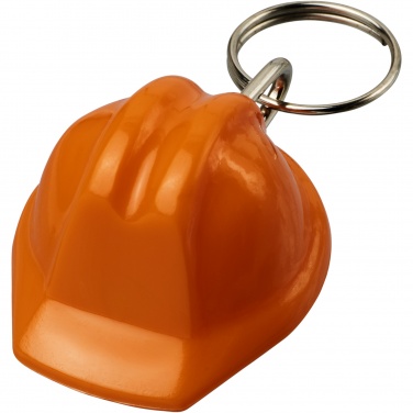 Logotrade business gift image of: Kolt hard hat-shaped recycled keychain