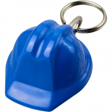 Logo trade corporate gifts image of: Kolt hard hat-shaped recycled keychain