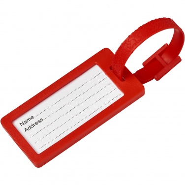 Logotrade promotional giveaways photo of: River recycled window luggage tag