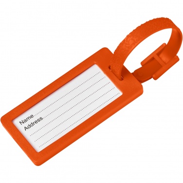 Logotrade promotional products photo of: River recycled window luggage tag