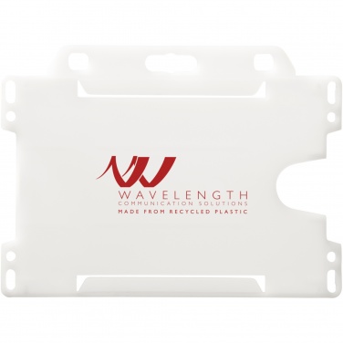 Logotrade business gift image of: Vega recycled plastic card holder