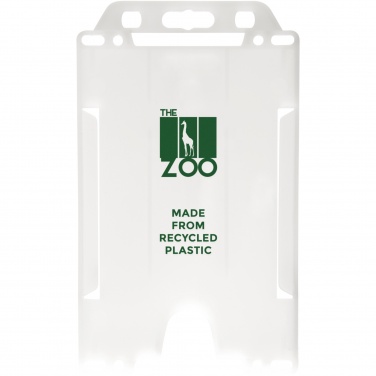 Logotrade promotional item picture of: Pierre recycled plastic card holder 