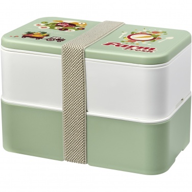 Logotrade advertising product picture of: MIYO Renew double layer lunch box