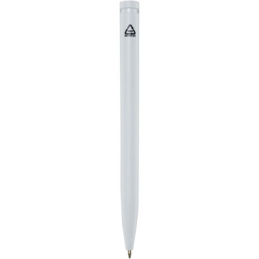 Logo trade promotional products image of: Unix recycled plastic ballpoint pen