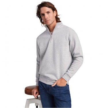 Logo trade advertising products picture of: Aneto quarter zip sweater