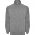 Aneto quarter zip sweater, Marl Grey