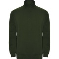 Aneto quarter zip sweater, Bottle green