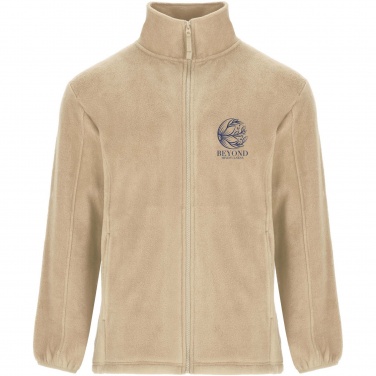 Logo trade promotional giveaways image of: Artic men's full zip fleece jacket