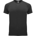 Bahrain short sleeve men's sports t-shirt, Solid black