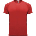 Bahrain short sleeve men's sports t-shirt, Red