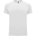 Bahrain short sleeve kids sports t-shirt, White