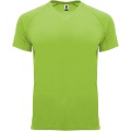 Bahrain short sleeve kids sports t-shirt, Lime