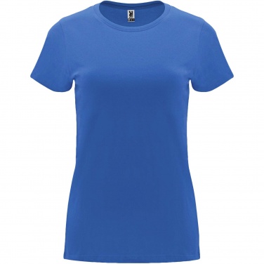 Logo trade promotional giveaways picture of: Capri short sleeve women's t-shirt