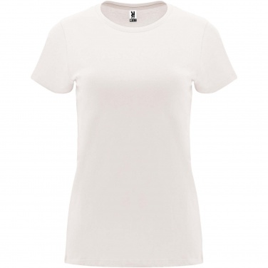 Logo trade advertising products image of: Capri short sleeve women's t-shirt