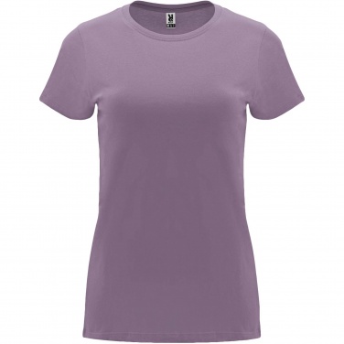 Logo trade promotional giveaways image of: Capri short sleeve women's t-shirt