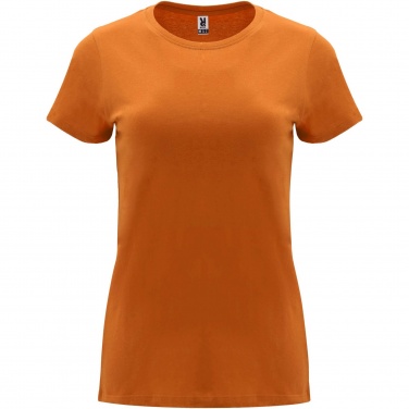 Logo trade corporate gifts image of: Capri short sleeve women's t-shirt