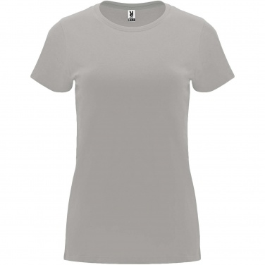 Logo trade corporate gift photo of: Capri short sleeve women's t-shirt