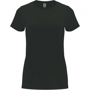 Logo trade promotional giveaways image of: Capri short sleeve women's t-shirt