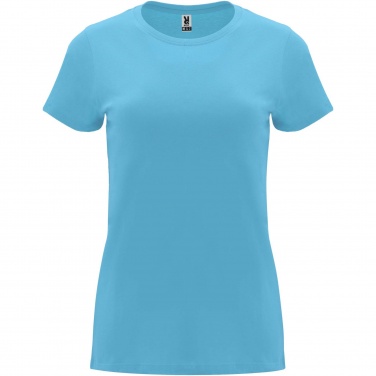 Logo trade promotional merchandise image of: Capri short sleeve women's t-shirt