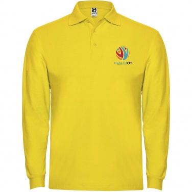 Logotrade corporate gift picture of: Estrella long sleeve men's polo