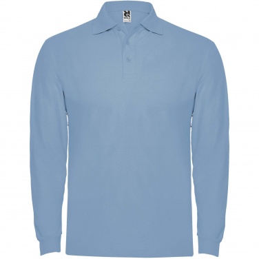 Logo trade promotional items image of: Estrella long sleeve men's polo