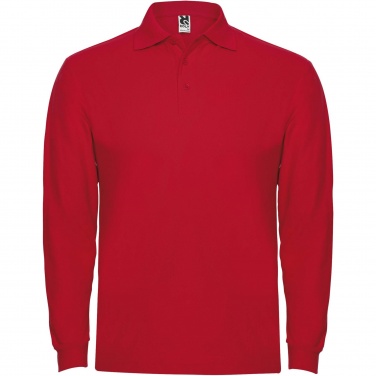 Logo trade promotional product photo of: Estrella long sleeve men's polo