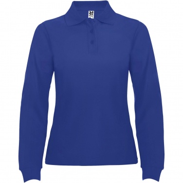 Logo trade promotional merchandise image of: Estrella long sleeve women's polo