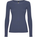 Extreme long sleeve women's t-shirt, Blue Denim