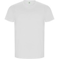 Golden short sleeve men's t-shirt, White