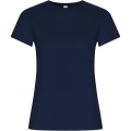 Golden short sleeve women's t-shirt, Navy Blue