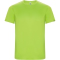 Imola short sleeve men's sports t-shirt, Fluor Green