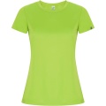 Imola short sleeve women's sports t-shirt, Fluor Green