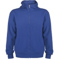 Montblanc unisex full zip hoodie, Royal blue