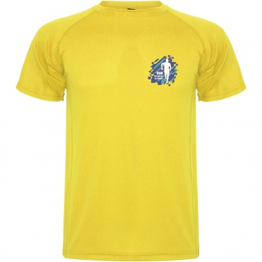 Logo trade promotional giveaways image of: Montecarlo short sleeve men's sports t-shirt