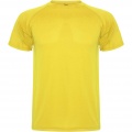 Montecarlo short sleeve men's sports t-shirt, Yellow