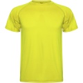 Montecarlo short sleeve kids sports t-shirt, Fluor Yellow