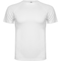 Montecarlo short sleeve kids sports t-shirt, White