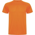 Montecarlo short sleeve kids sports t-shirt, Fluor Orange