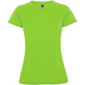 Montecarlo short sleeve women's sports t-shirt, Lime