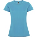 Montecarlo short sleeve women's sports t-shirt, Turquois