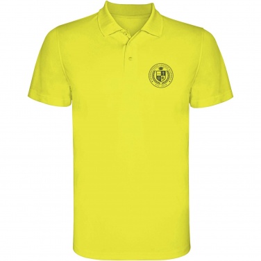 Logo trade promotional gift photo of: Monzha short sleeve men's sports polo