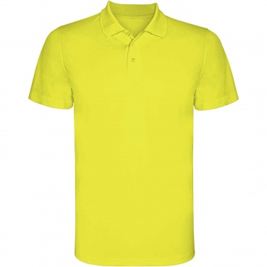 Logo trade corporate gifts picture of: Monzha short sleeve men's sports polo