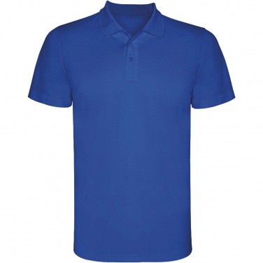 Logo trade promotional giveaways image of: Monzha short sleeve men's sports polo