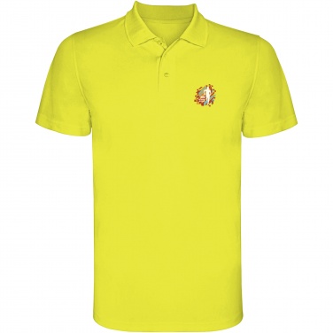 Logo trade promotional items image of: Monzha short sleeve kids sports polo