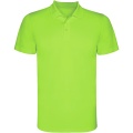 Monzha short sleeve kids sports polo, Lime