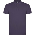 Star short sleeve men's polo, Lilac